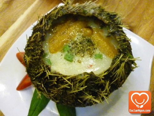 Cách nấu đặc sản ngon cháo nhum biển cho bé