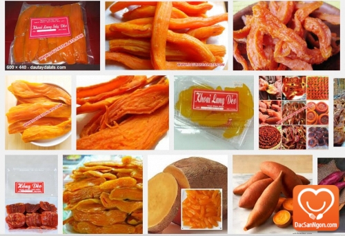 Khoai lang dẻo - Đặc sản nổi tiếng của Đà Lạt