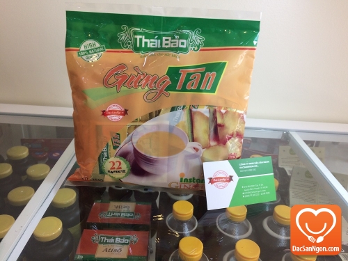 Trà Gừng hòa tan Thái Bảo bịch 22 gói